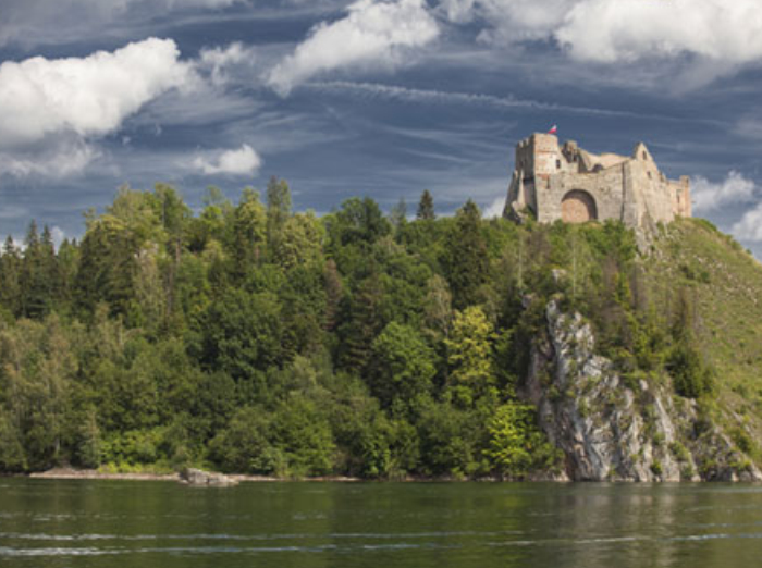 Ruiny zamku w Czorsztynie